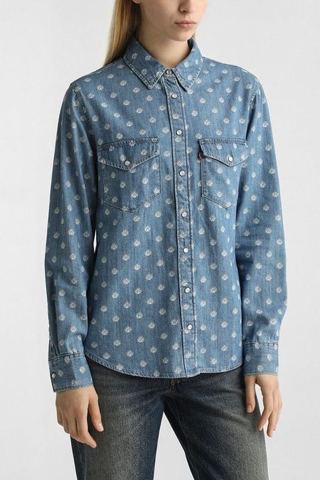 Рубашка джинсовая с принтом LEVI'S