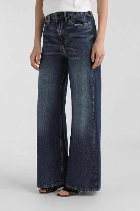 Джинсы с широкими брючинами Guess