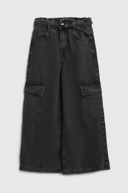 Джинсы расклешенные с карманами Benetton