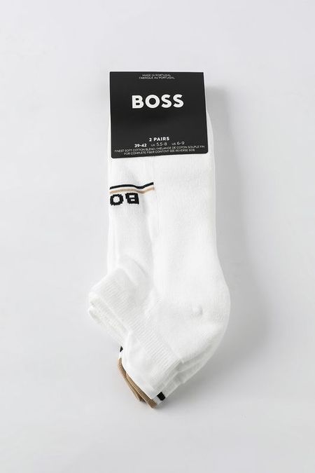 Набор из 2 пар хлопковых коротких носков BOSS
