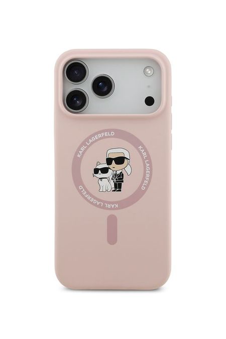 Чехол для iPhone 17 Pro Max с MagSafe Karl Lagerfeld