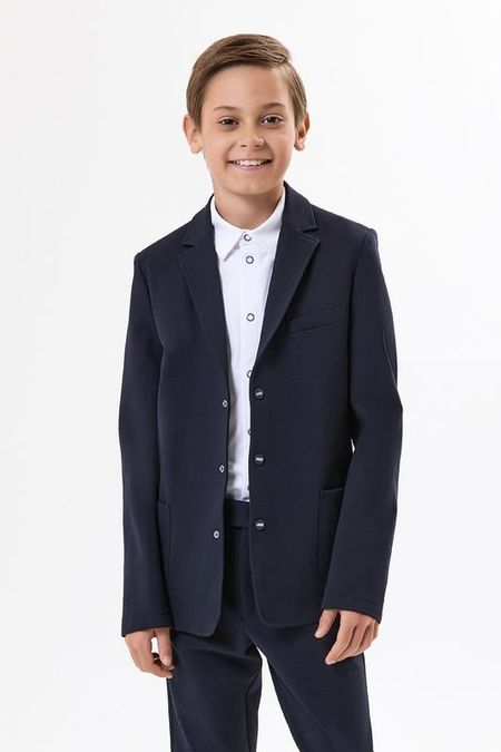 Пиджак трикотажный с карманами Junior Republic
