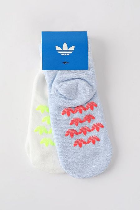 Набор из 2 пар хлопковых носков с логотипом Adidas
