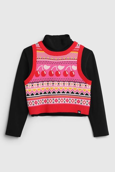 Джемпер хлопковый 2в1 Desigual