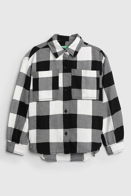 Рубашка в клетку Benetton