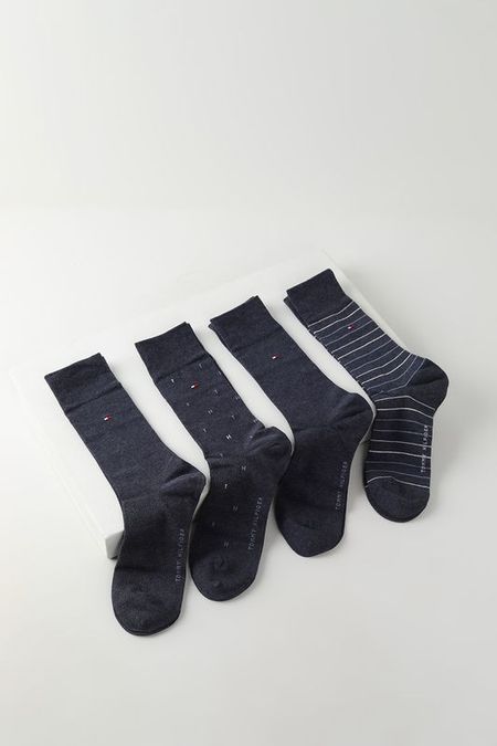 Подарочный набор из 4 пар классических носков Tommy Hilfiger