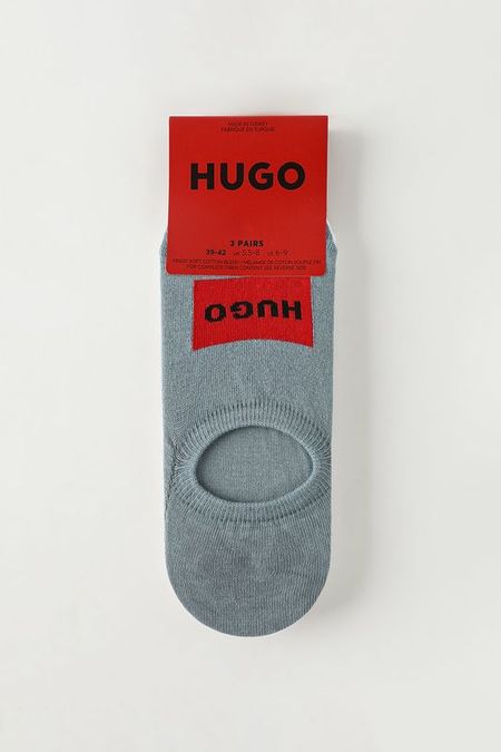 Набор из 3 пар хлопковых подследников HUGO