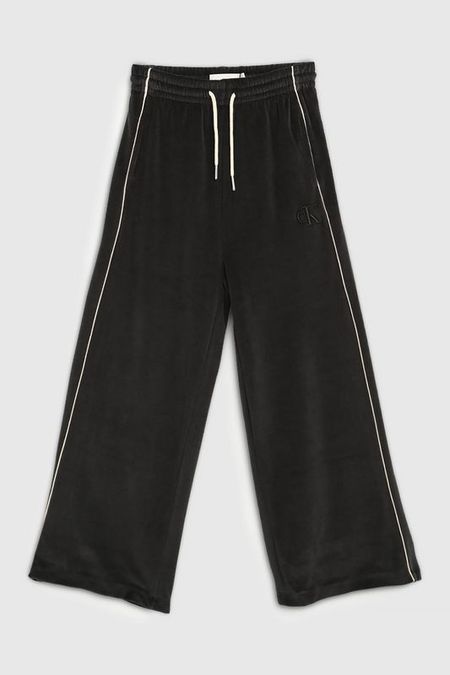 Брюки спортивные хлопковые на кулиске Calvin Klein Jeans