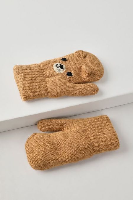 Варежки с декором Molo