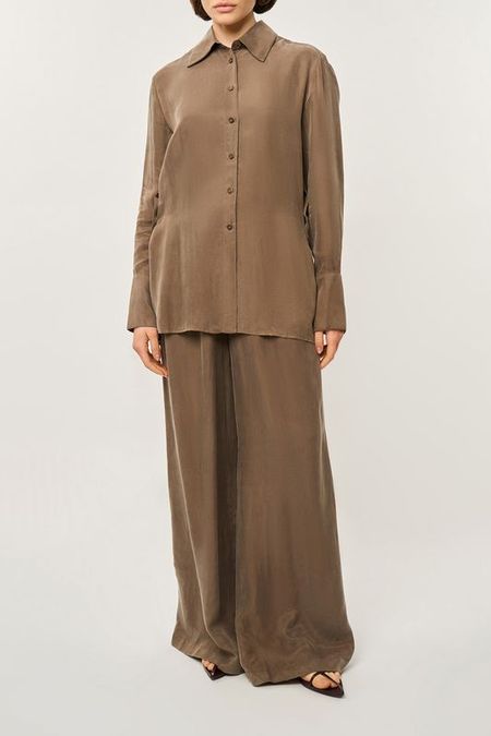 Рубашка прямого кроя с расклешенным рукавом Fashion Rebels