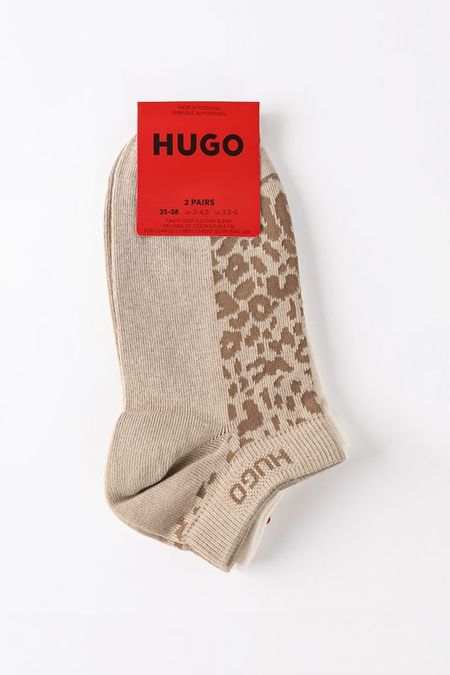 Набор из 2 пар хлопковых коротких носков HUGO