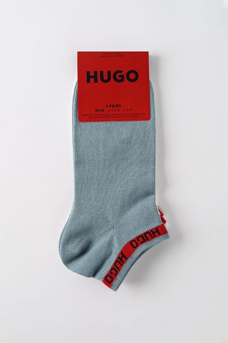 Набор из 2 пар хлопковых коротких носков HUGO