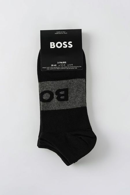 Набор из 3 пар хлопковых коротких носков BOSS