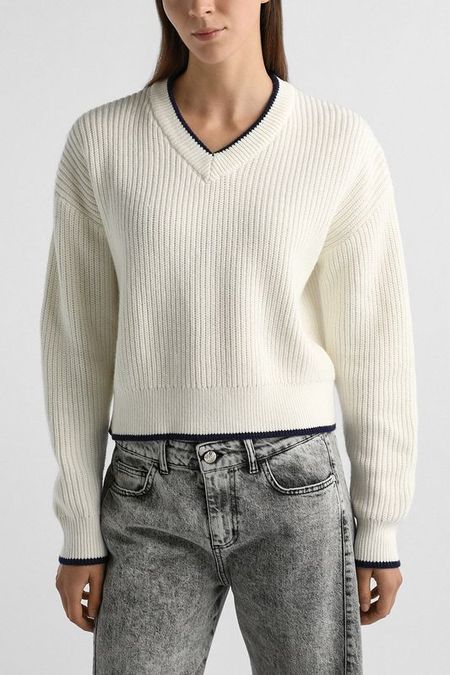 Пуловер с контрастной окантовкой LEVI'S