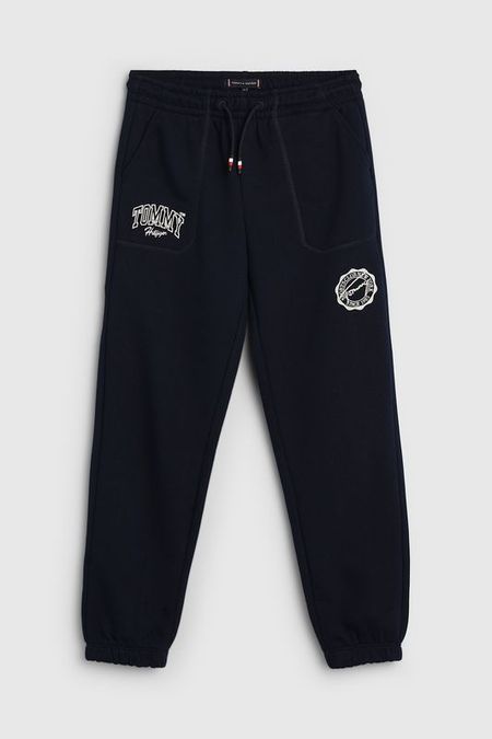 Брюки спортивные хлопковые на кулиске Tommy Hilfiger