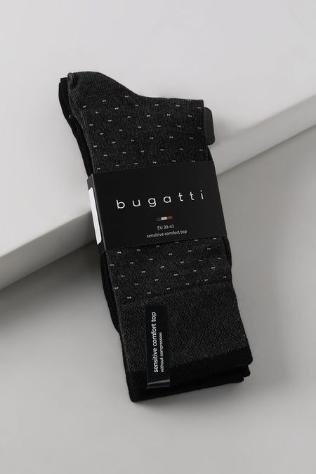 Набор из 2 пар хлопковых носков Bugatti