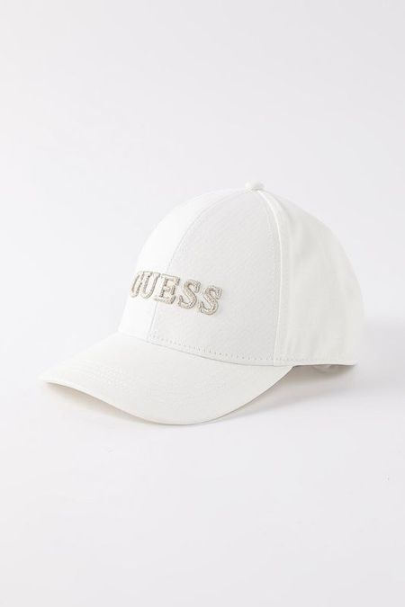 Бейсболка хлопковая с логотипом Guess