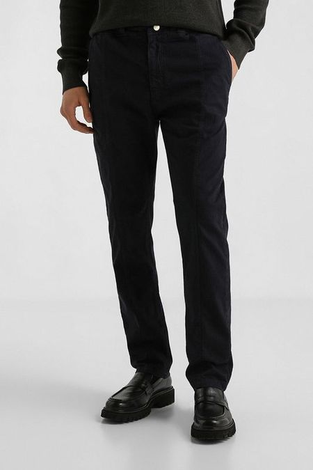 Брюки хлопковые зауженного кроя Iceberg Jeans