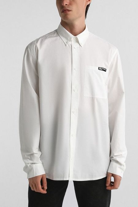Рубашка хлопковая Karl Lagerfeld Jeans