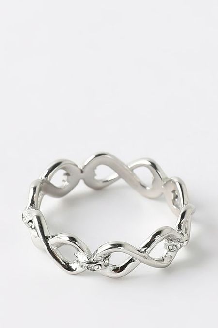 Кольцо с кристаллами Guess
