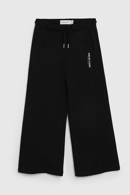 Брюки хлопковые на кулиске Calvin Klein Jeans