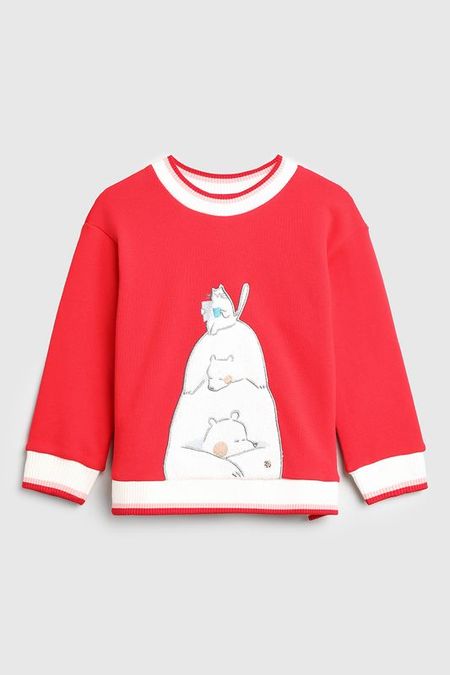 Свитшот с декором Choupette