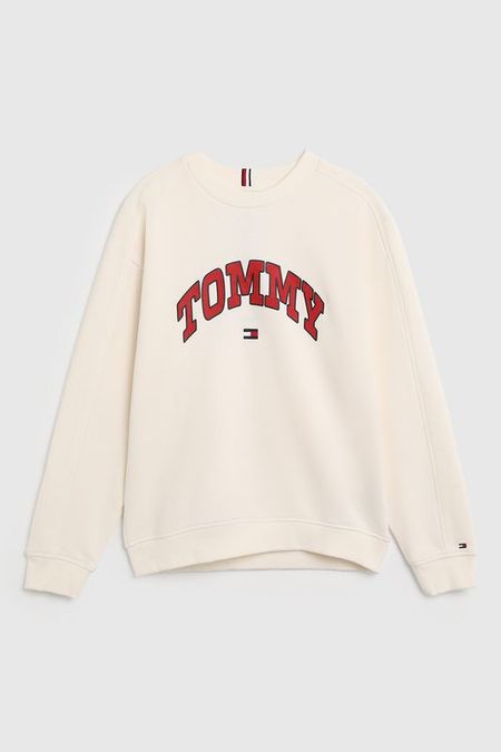 Свитшот хлопковый с логотипом Tommy Hilfiger