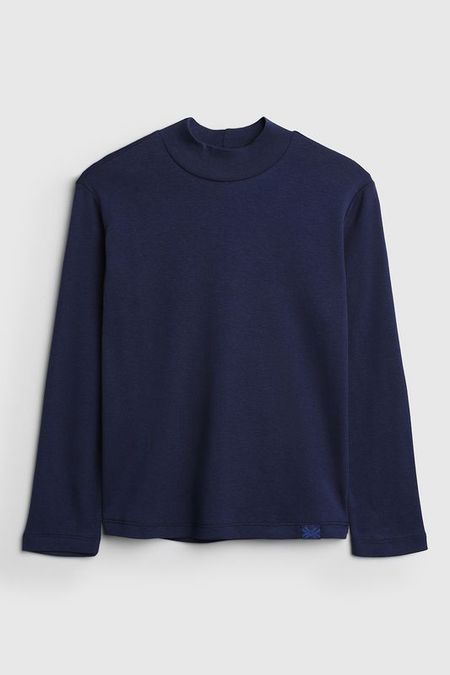 Лонгслив с воротником стойкой Benetton