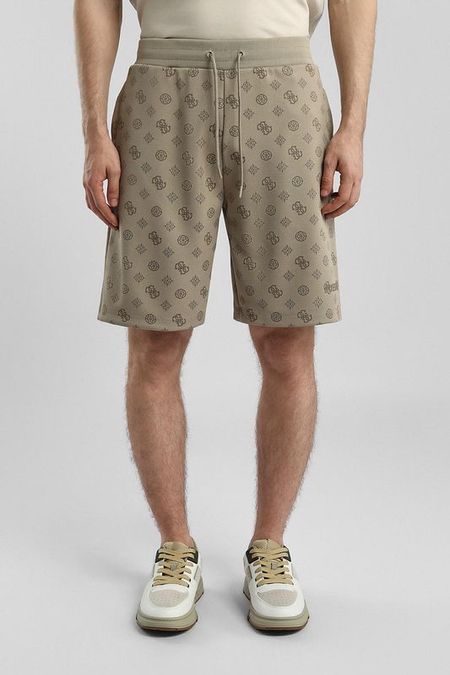 Шорты на кулиске с принтом Guess