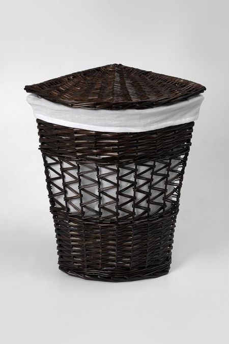 Корзина для белья плетеная с крышкой WasserKRAFT
