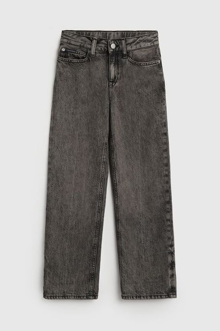 Джинсы прямого кроя с отворотами Calvin Klein Jeans