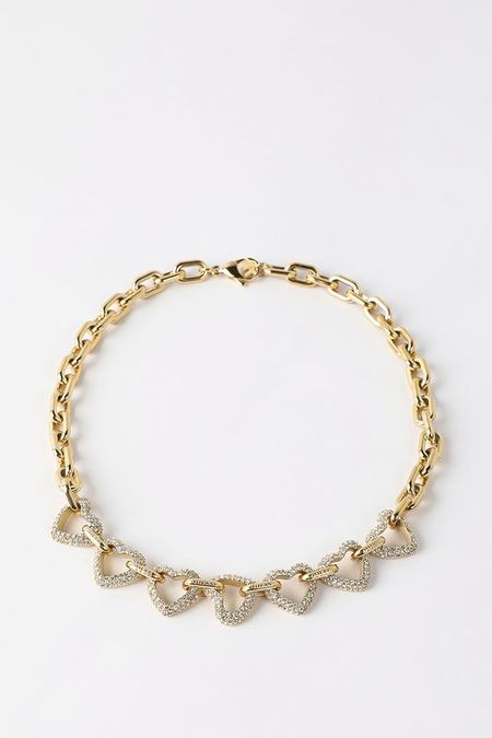 Ожерелье с кристаллами Guess