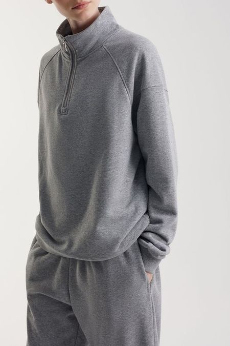 Джемпер хлопковый с воротником на молнии Urban Tiger