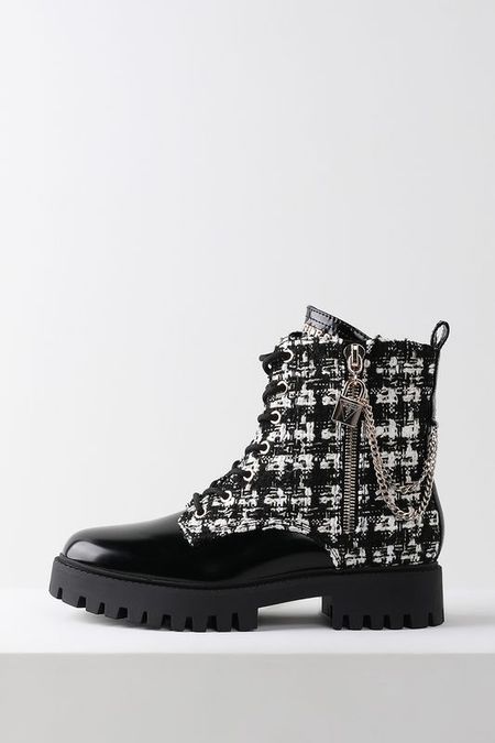 Ботинки высокие комбинированные Guess