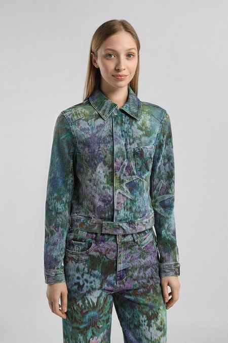 Куртка джинсовая с принтом Desigual