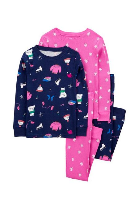 Комплект из 2 хлопковых пижам с принтом Carter's