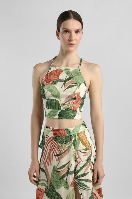 Топ на бретельках укороченный Guess