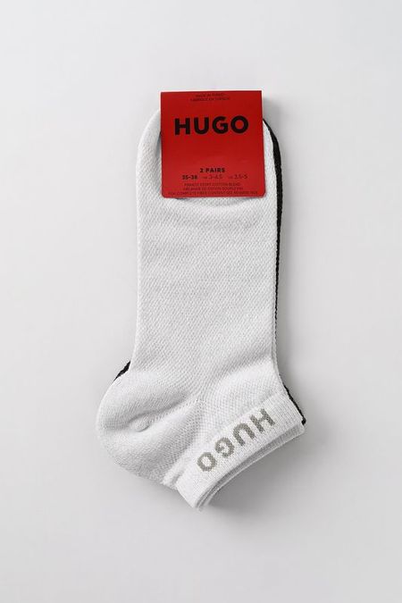 Набор из 2 пар хлопковых коротких носков HUGO