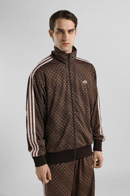 Толстовка на молнии с фирменными полосками Adidas