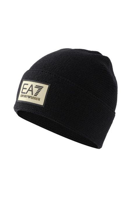 Шапка шерстяная с логотипом Ea7
