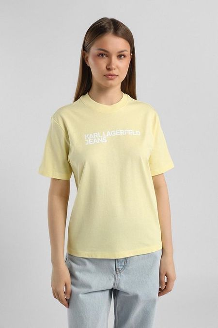 Футболка хлопковая Karl Lagerfeld Jeans