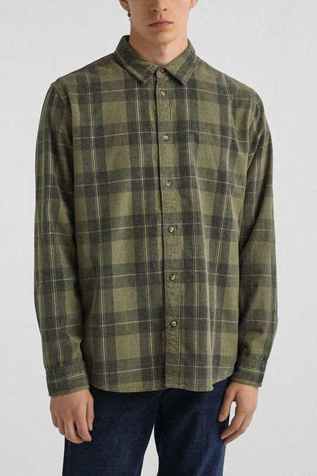 Рубашка хлопковая в клетку PEPE JEANS
