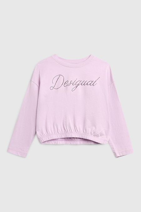 Лонгслив хлопковый Desigual