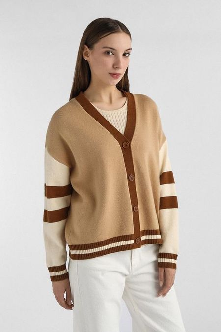 Кардиган из смесовой шерсти Auranna