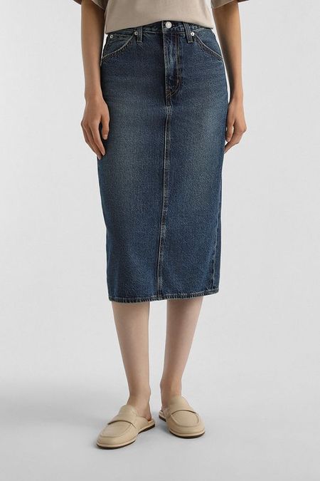 Юбка джинсовая прямого кроя LEVI'S