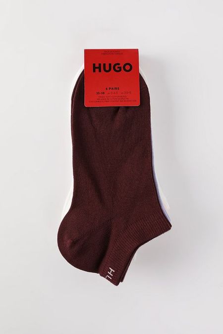 Набор из 6 пар коротких носков HUGO