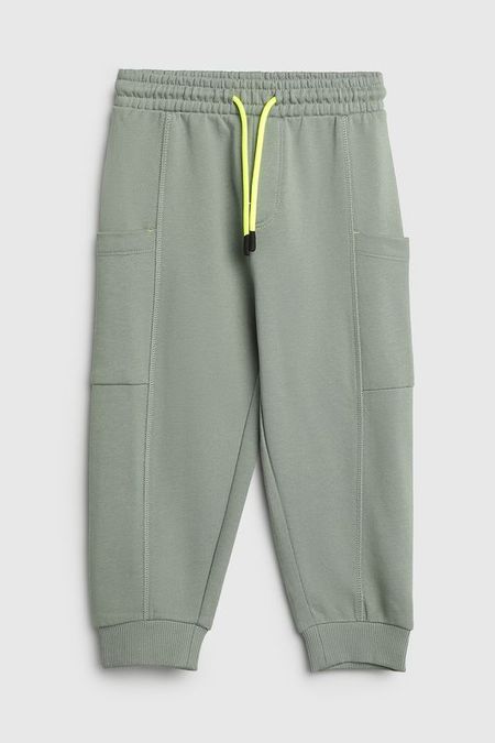 Брюки хлопковые на кулиске с карманами Benetton