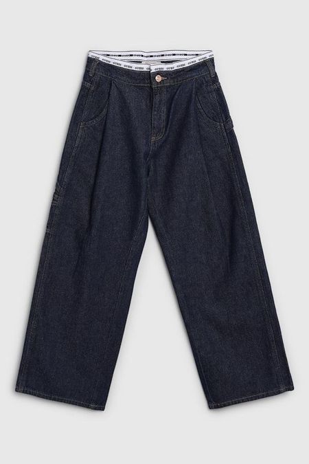 Джинсы с защипами Guess