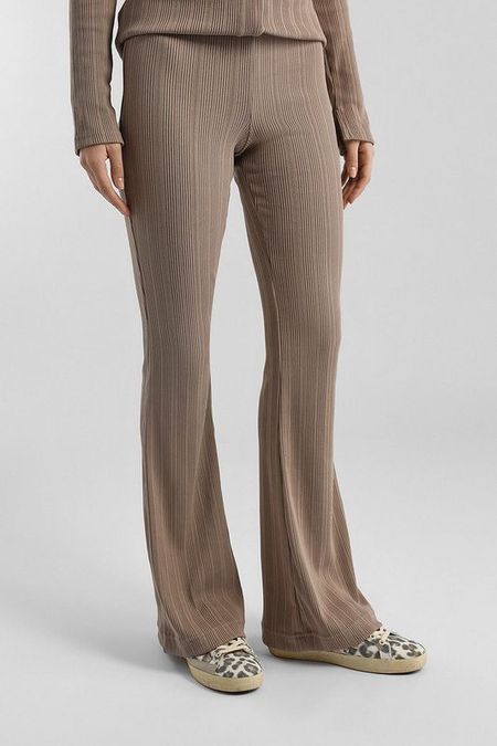Брюки трикотажные расклешенные Guess
