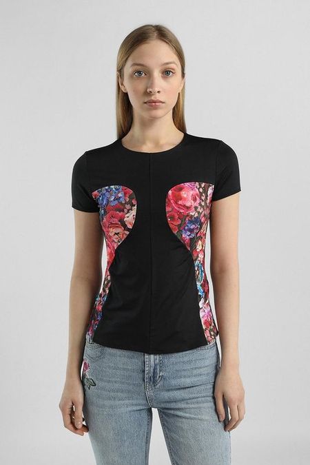 Футболка с принтом Desigual